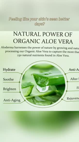 Video review of Aloderma Aloe Firming Moisturizer  by flip123464