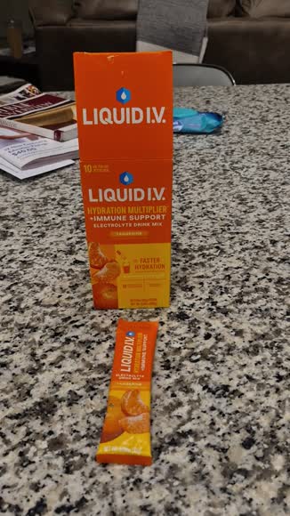 Video review of Liquid IV Hydration Plus Immune Support  by 680791edba86a090c8cc8fc3