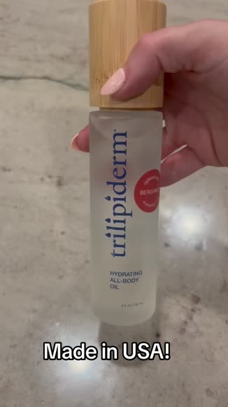 Video review of Trilipiderm Limited Edition Essential Oil Infused Hydrating All-Body Oil  by 6775c3701c869d90fc99e92c