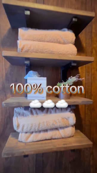 Video review of J&V TEXTILES Hotel & Spa Bath Towels  by julianovikova8989