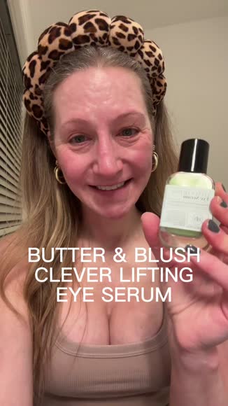 Video review of Butter & Blush Beauty Co. Clever Lifting Eye Serum  by gdipalo