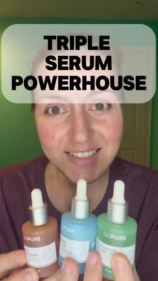 Video review of GOPURE Beauty GOPURE Barrier Booster Serum Set  by dawn.travers5