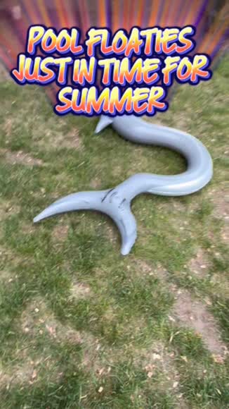 Video review of Pool Candy Shark Ride-On Pool Noodle  by 67eab217fd88efea06638004