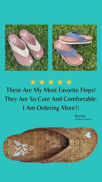 Video review of Gypsy Footwear  The Chloe Handmade Triple Cork Sandals, Cork Cushion, Cork Footbed, Cork Upper, With Heel And Arch Support  by tackleman
