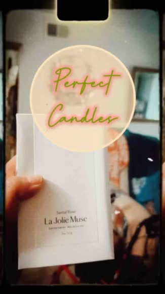 Video review of La Jolie Muse Amélie – Santal Rosé Candle  by generationjuli