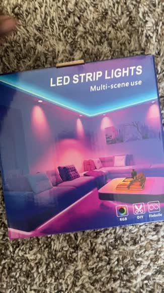 Video review of Krediz RGB LED Strip Lights with Remote  by 6796234106c1645efee0a475