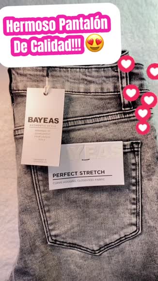 Video review of Bayeas MIDDLE RISE STRETCH ANKLE SKINNY JEANS  by 6783484dc4314bf950ba6265