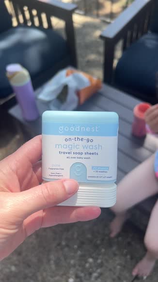 Video review of  Baby & Toddler Travel Soap Sheets  by levan-nora