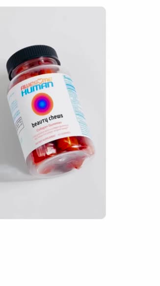 Video review of Awesome Human Beauty Chews | Collagen Gummies for Skin, Hair & Nails – Anti-Aging, Hydrating & Glow Support with Biotin & Vitamin C  by 67875c8ced2afe18e13eace7