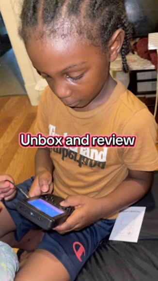 Video review of The Noodley Handheld Video Game Console for Kids  by terrinacollins7