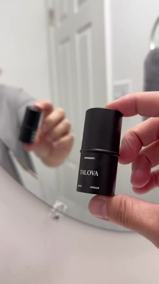 Video review of TALOVA TALOVA Peppermint Lip Balm: Conditioning Lip Treatment with Grass Fed Tallow and Lanolin to Restore and Protect Oil Organic  by 