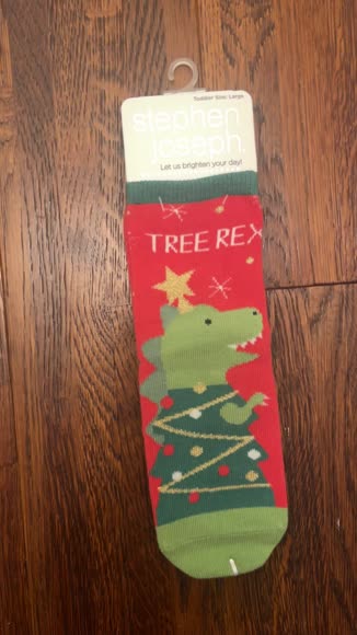 Video review of Stephen Joseph Gifts Holiday Socks  by 6842f28ab1f20ce17d0ca698