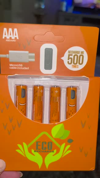 Video review of Gadgetfly Eco Recharge USB Rechargeable Batteries  by 67ad3bdb96837fcbf4cfd41e