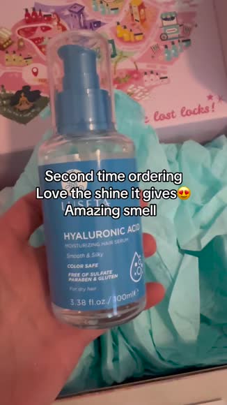 Video review of Luseta Beauty Luseta Hyaluronic Acid Moisturizing Hair Serum  by 651871c481d8f2ae14822841