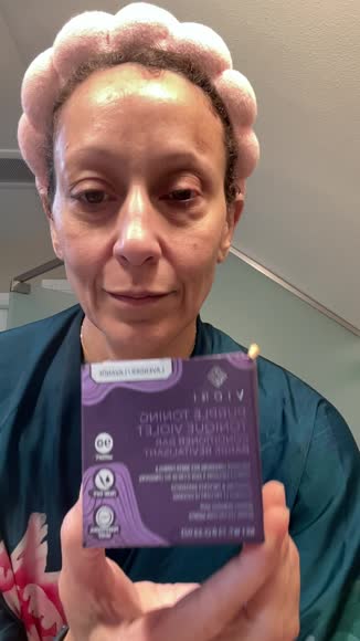 Video review of Viori Beauty Purple-Toning Shampoo Bar For Blonde & Gray Hair  by 67526c81b67a939f33dc4608