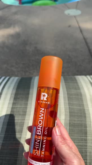 Video review of BYROKKO Shine Brown Beta Carotene Tanning Maximiser Oil  by 63b497d50acef1f8554caf59