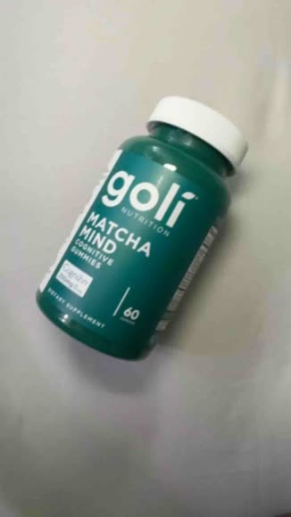 Video review of Goli Nutrition Matcha Mind Gummies with Cognizin  by 6549432a4fdfa5de3e787323