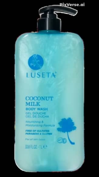Video review of  Coconut Milk Body Wash  by 67b67e52f2a69566ea6c757c