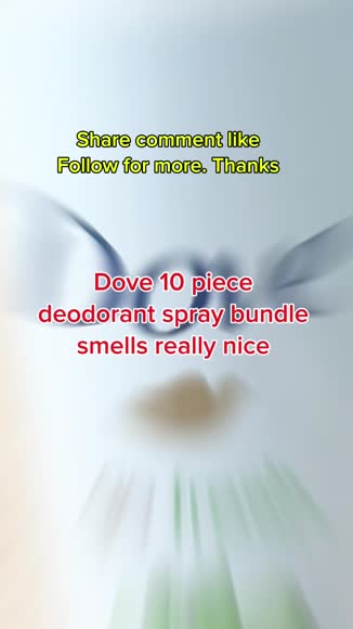 Video review of Black Tie Watch Dove Antiperspirant Spray Deodorant for Women 150 ml  by 678d595ee986182e6048b188