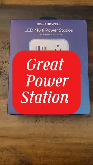 Video review of Bell + Howell RGB Power Station  by 67954ccd6db99c258b52a28d