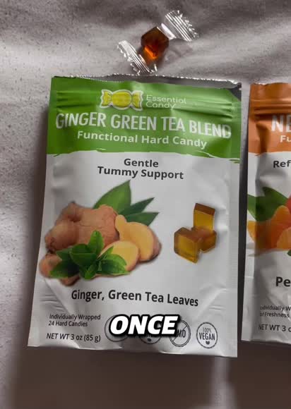 Video review of Essential Candy New Day Blend Organic Hard Candy with Peppermint and Tangerine  by 67b1e95343632c729a480748