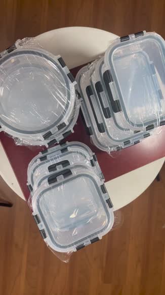 Video review of JoyJolt 12 Glass Storage Containers With Leakproof Lids Set  by 678e85ec3edefa5211342b45