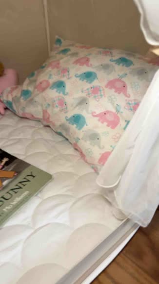 Video review of Little Sleepy Head Pillow with Pillowcase - Soft, Ergonomic, Hypoallergenic  by 