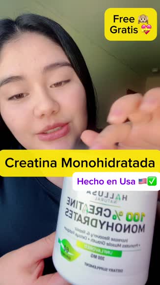 Video review of HALLUSA NATURAL Creatine Monohydrates Powder  by 6783484dc4314bf950ba6265