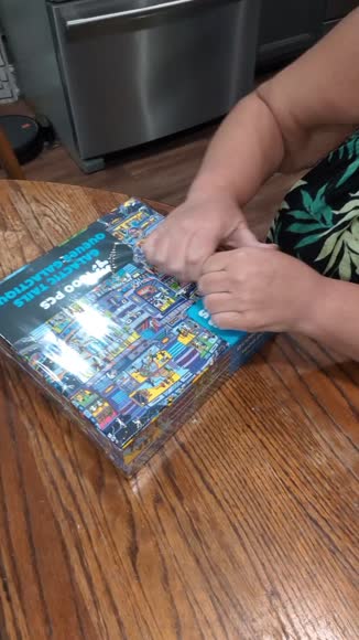 Video review of QUOKKA 1000 Pcs Jigsaw Puzzle for Adults with Extra Fun Challenges  by 678afce2d6f93da7fd3a8744