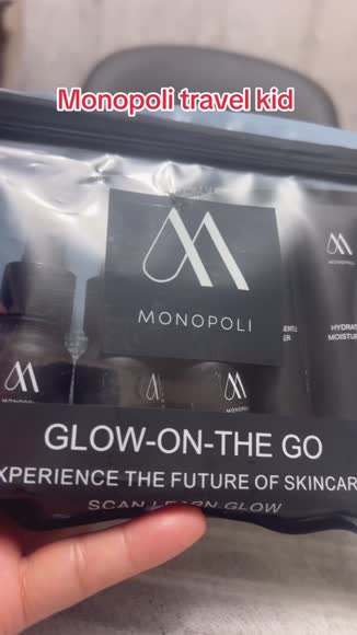 Video review of Monopoli Skin Travel Skincare Set | Airplane-Friendly Sizes | Complete Facial Skin Care Kit with BHA Serum, Vitamin C, Moisturizer & Cleanser | Perfect Travel Essentials & Gift Set  by 6756578c8b8d7b6583e48ac5