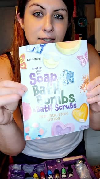 Video review of Dan&Darci Soap & Bath Bomb Making Kit for Kids, 3-in-1 Spa Science Kits, Craft Gifts for Girls & Boys Age 6-12 Year Old Girl Crafts: DIY Experiment Toys, Gift for Kid Ages  by 67915a68d965cf36c35ef72a