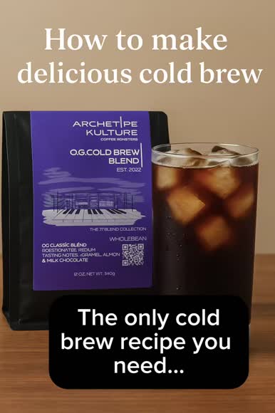 Video review of Archetype Kulture Coffee Roasters O.G. Cold Brew Blend | Organic Triple-Origin | Smooth & Bold  by 6715a2dbaf06938451cea546