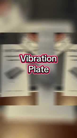 Video review of Umay Fitness Umay V30 Vibration Plate Exercise Machine with Resistance Bands, Home Whole Body Workout Vibration Platform, Lymphatic Drainage Machine for Weight Loss  by 6781bbe01388862194ad3139