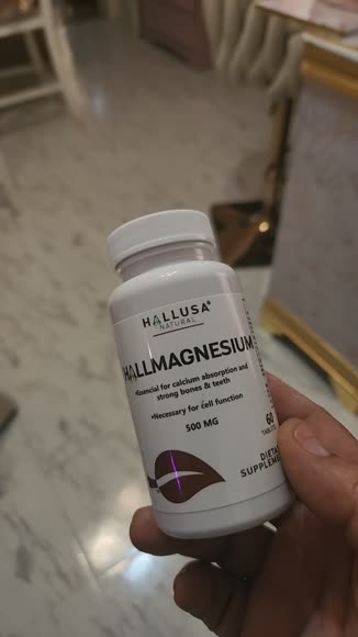 Video review of HALLUSA NATURAL Magnesium Supplement  by jcfyk2dp2y