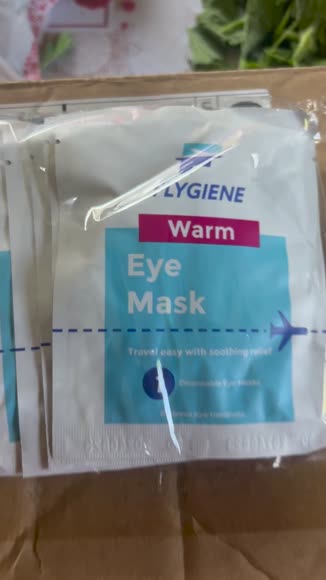 Video review of Flygiene Self-Heating Warm Eye Mask  by 67daecdb3d97802d8504b068
