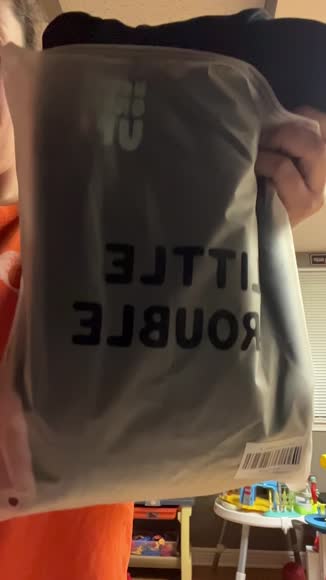 Video review of Little Trouble Never Grow Up Hoodie  by 655d104fbe016d20e7cc7f52