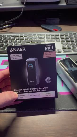 Video review of Anker Prime Power Bank (9.6K, 65W, Fusion)  by 6646a7a0be4935017b0eb6f8