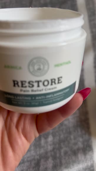 Video review of 2nd Springs Wellness Restore Pain Relief Cream  by 6785b506a844e85382dc0151