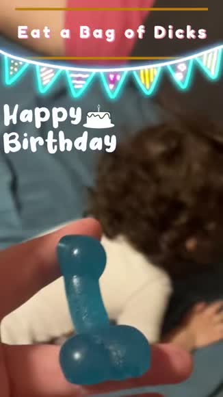 Video review of Dick At Your Door Happy Birthday Bag of Dicks  by 67bd7b7853dd1d7538fd4158
