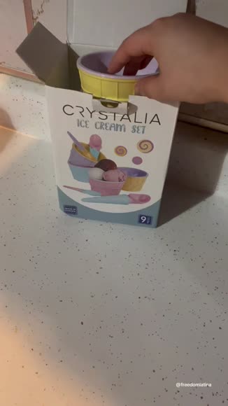 Video review of Crystalia Reusable Ice Cream Bowls, Set of 9  by 67695773b710878d6f8e1ec5