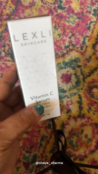 Video review of Lexli Vitamin C Serum with 15% THDA - Lexli Skincare - Skin Brightening  by 677a1bdd3563312a3df9b326