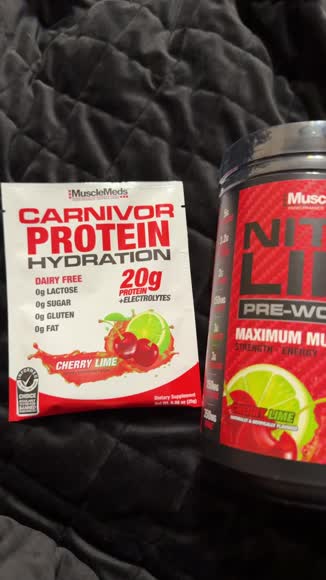 Video review of MuscleMeds Nitro Lift Pre-Workout – Strength + Performance  by 6598ebec9b45e9d6d7201b23