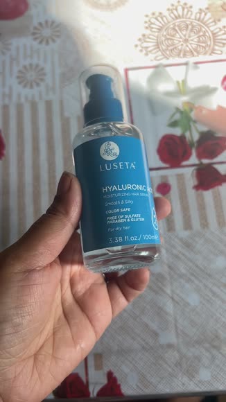 Video review of Luseta Beauty Luseta Hyaluronic Acid Moisturizing Hair Serum  by 67daecdb3d97802d8504b068