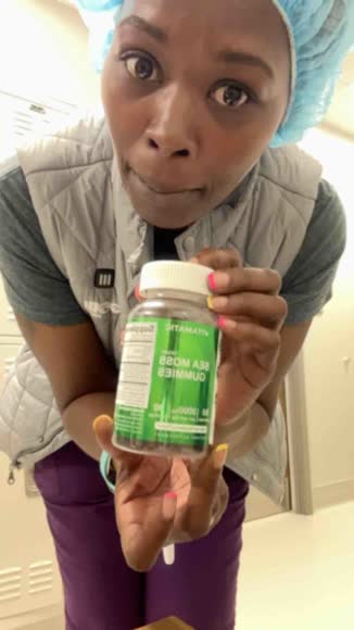 Video review of Vitamatic Vitamatic Irish Sea Moss Gummies - 3000 mg - 60 Vegan Gummies - Made with Bladderwrack & Burdock Root - Seamoss Supplement for Thyroid, Energy, Immune Support  by 67bcf94537667d4ccaf4fc65