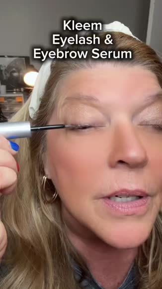 Video review of Kleem Organics 2-in-1 Lash and Brow Growth Serum with Peptides for Thicker, Fuller Hair  by 67868555fb9115bf5be3d531