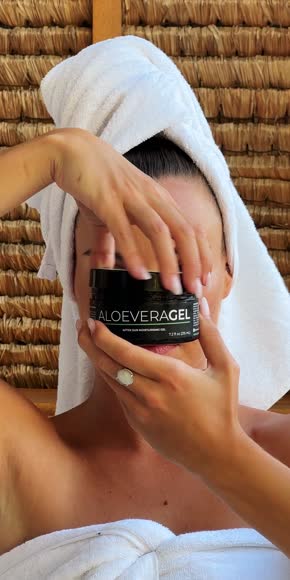 Video review of BYROKKO Aloe Vera After Tanning Cooling Gel  by support8240460