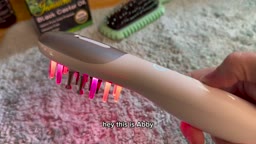 Video review of Usuie 3-in-1 Electric Hair Oil Applicator With Red Light For Hair Growth  by 67618cecb3fcdf41223837d2