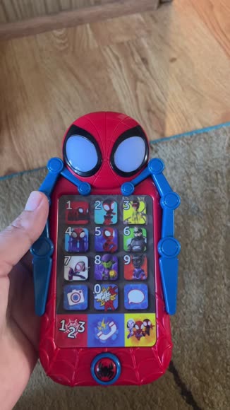Video review of EKids Spidey and His Amazing Friends Toy Phone for Toddlers  by 6787dca3f90cc3a2c9168e9d