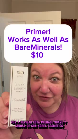 Video review of SIIA Cosmetics Silky Smooth Mattifying & Blurring Primer  by 6781aa338f66781f20fe18b5