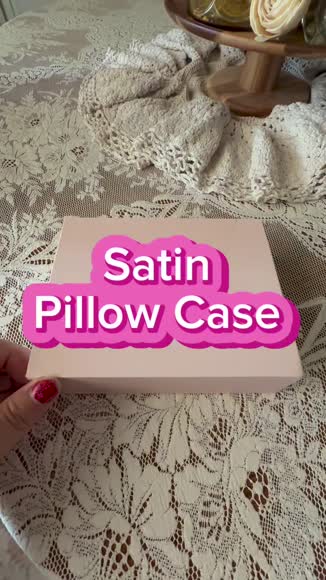 Video review of Grace & Company Silky Satin Pillowcase, Frizz Free, Breathable, Anti-Aging - Cardamom  by 6760ec3242943717bf3242dc